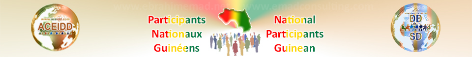 ACEIDD - Participants nationaux - Guinée