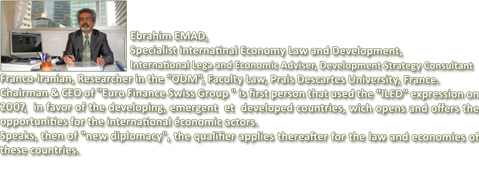 > > Vers la page > E. EMAD - les autres sites scientifiques et professionnels