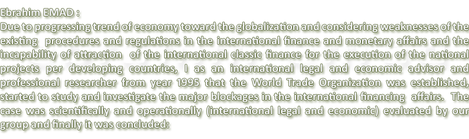 >> Euro Finance Swiss Group and Mega Economy Program
